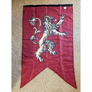 Game of‎ Thrones Lannister Lion Banner Wall Decor 29.75 Inches Wide